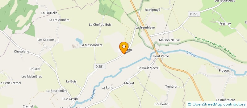 localisation de l'entreprise MONSIEUR LOUIS SACCOMANDI à BAZOCHES-SUR-HOENE
