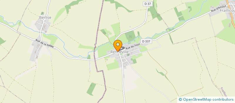 localisation de l'entreprise MONSIEUR LOUIS SAINTIVE  RENNEVILLE