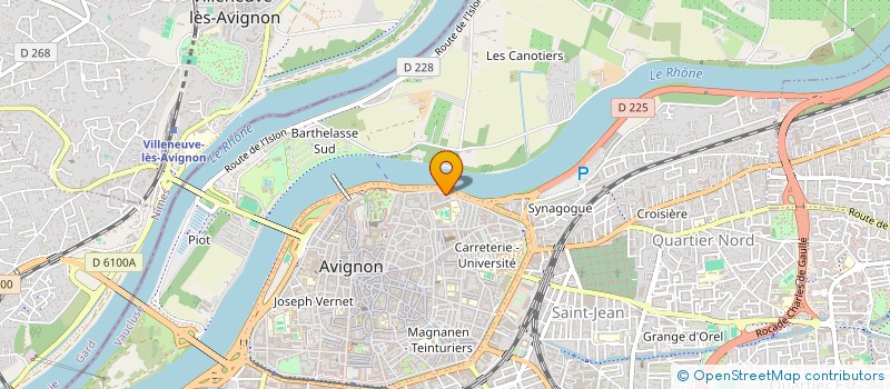 localisation de l'entreprise MONSIEUR LOUIS SALHI-ROGIER  AVIGNON