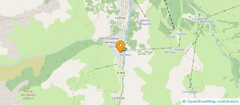 localisation de l'entreprise MONSIEUR LOUIS SALOMON  VALMEINIER