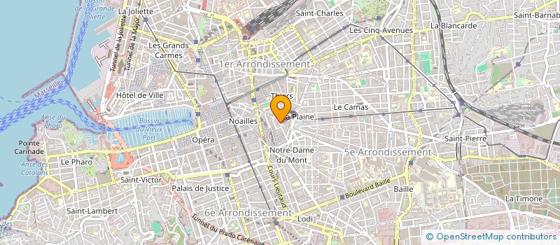 localisation de l'entreprise MONSIEUR LOUIS SALUSSOGLIA à MARSEILLE