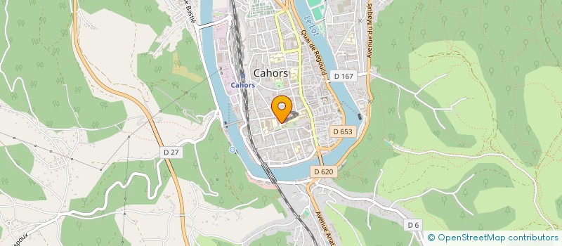 localisation de l'entreprise MONSIEUR LOUIS SALVET  CAHORS