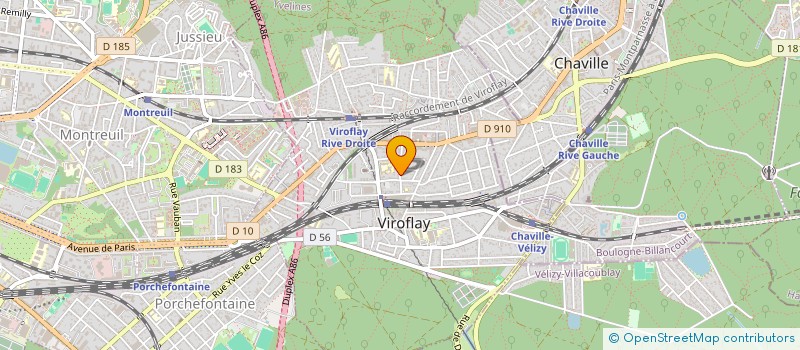 localisation de l'entreprise MONSIEUR LOUIS SALZMANN  VIROFLAY