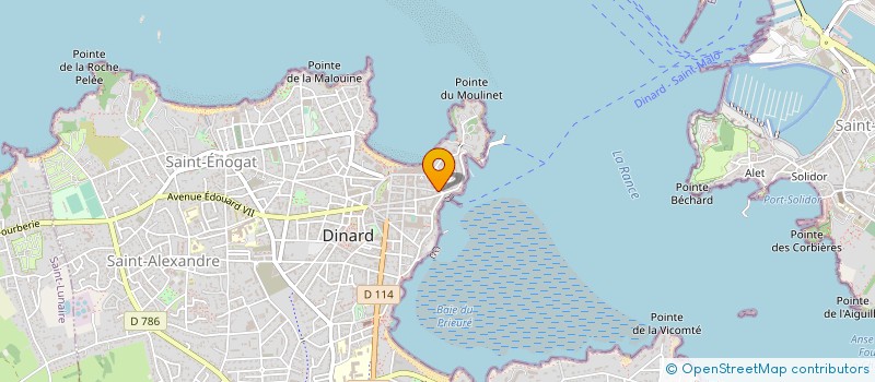 localisation de l'entreprise MONSIEUR LOUIS SAMSON  DINARD