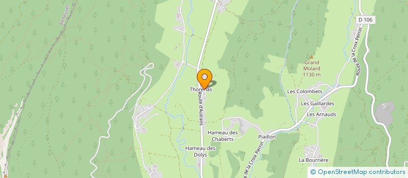 localisation de l'entreprise MONSIEUR LOUIS SANCHEZ à AUTRANS-MEAUDRE EN VERCORS