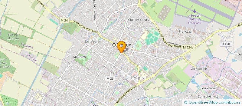 localisation de l'entreprise MONSIEUR LOUIS SANTIAGO à CUGNAUX