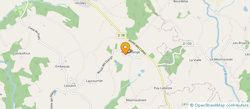 localisation de l'entreprise MONSIEUR LOUIS SARAUDY  GLANGES