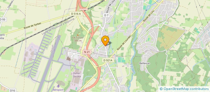 localisation de l'entreprise MONSIEUR LOUIS SARRAMEA  JUILLAN