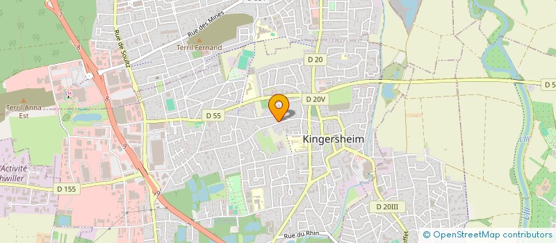 localisation de l'entreprise MONSIEUR LOUIS SCHMITT à KINGERSHEIM
