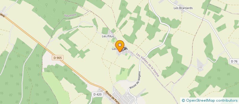 localisation de l'entreprise MONSIEUR LOUIS SCHOEFFER  CERISIERS