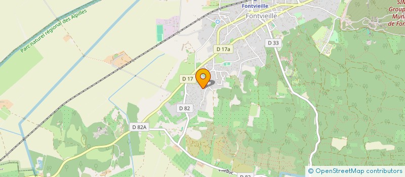 localisation de l'entreprise MONSIEUR LOUIS SCHREK  FONTVIEILLE