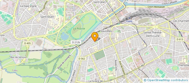localisation de l'entreprise MONSIEUR LOUIS-SEBASTIEN JACQUEL-BLANC à CAEN