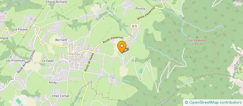 localisation de l'entreprise MONSIEUR LOUIS SEGUINARD  VILLAZ