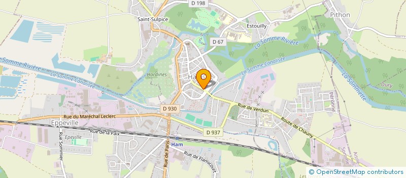 localisation de l'entreprise MONSIEUR LOUIS SELOSSE  HAM