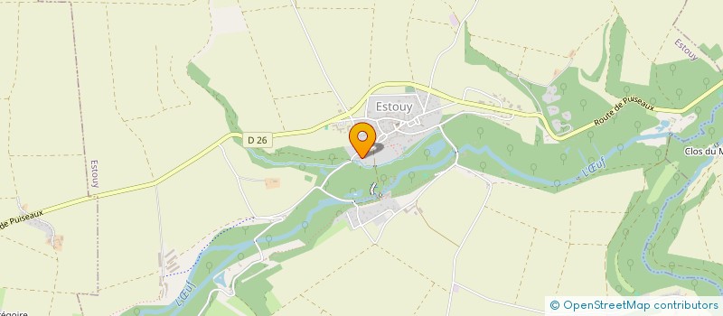 localisation de l'entreprise MONSIEUR LOUIS SERRE à ESTOUY