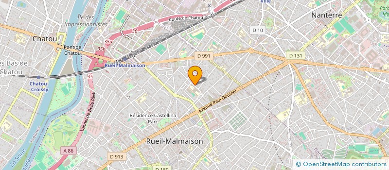 localisation de l'entreprise MONSIEUR LOUIS SIMAR  RUEIL-MALMAISON