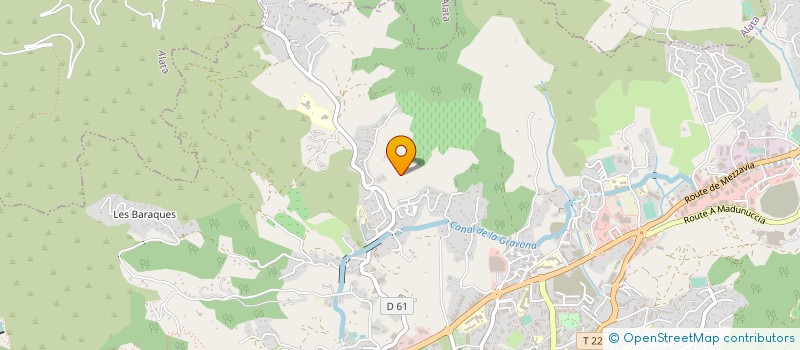 localisation de l'entreprise MONSIEUR LOUIS SIMOES  AJACCIO