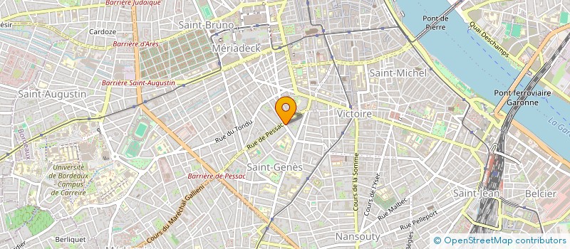 localisation de l'entreprise MONSIEUR LOUIS SIMON  BORDEAUX