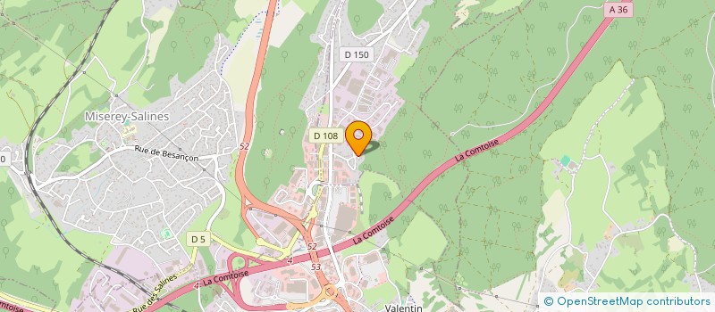 localisation de l'entreprise MONSIEUR LOUIS SIMONNET  CHATILLON-LE-DUC