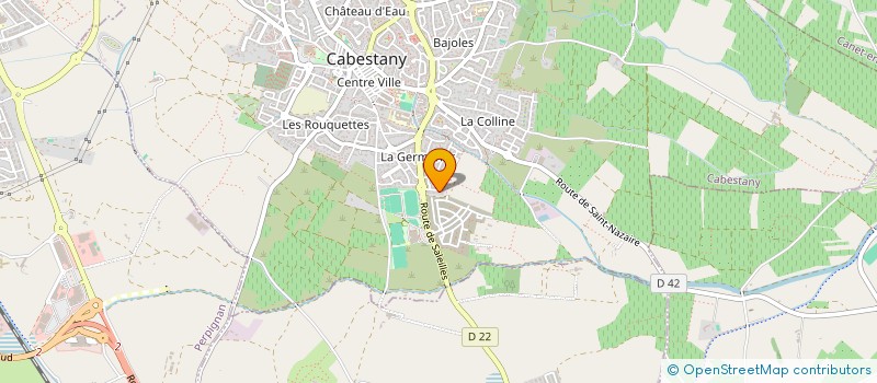 localisation de l'entreprise MONSIEUR LOUIS SOLA  CABESTANY