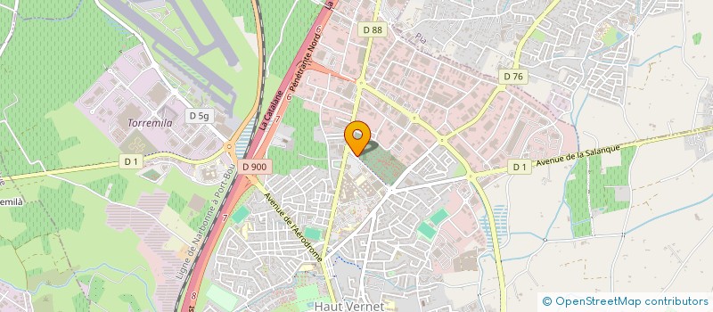 localisation de l'entreprise MONSIEUR LOUIS SOLER  PERPIGNAN