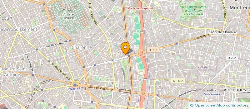 localisation de l'entreprise MONSIEUR LOUIS SOUBRIER  PARIS