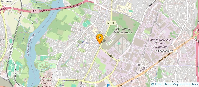 localisation de l'entreprise MONSIEUR LOUIS SOUDEE à NANTES