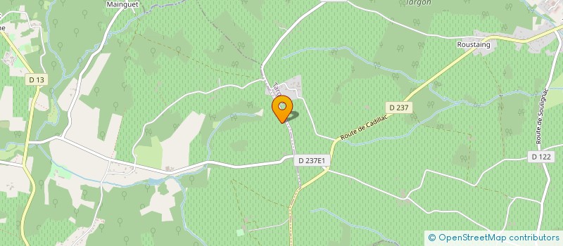 localisation de l'entreprise MONSIEUR LOUIS SOULIE  CAPIAN