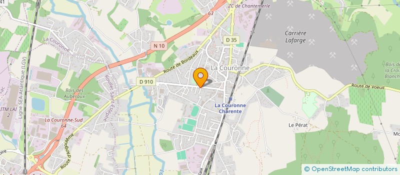 localisation de l'entreprise MONSIEUR LOUIS SOUTENAIN à LA COURONNE