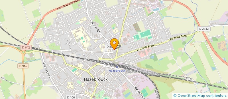 localisation de l'entreprise MONSIEUR LOUIS SPANNEUT à HONDEGHEM