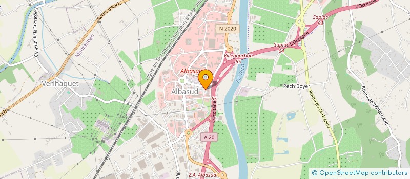 localisation de l'entreprise MONSIEUR LOUIS STANDAERT  MONTAUBAN