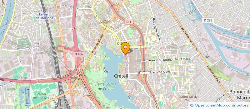 localisation de l'entreprise MONSIEUR LOUIS STAUFFER à CRETEIL