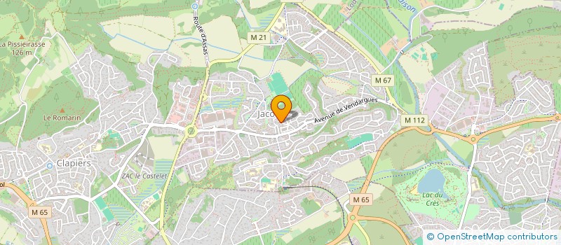localisation de l'entreprise MONSIEUR LOUIS STEPHANE MAILLI PEPLOWSKI  JACOU
