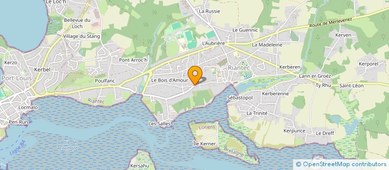 localisation de l'entreprise MONSIEUR LOUIS STEPHANO à RIANTEC