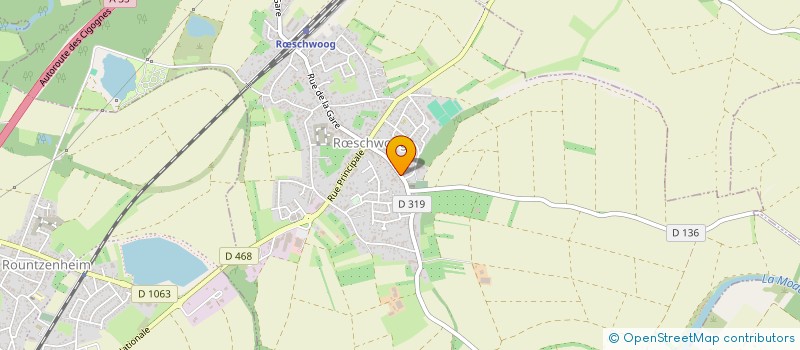 localisation de l'entreprise MONSIEUR LOUIS STRUB  RSCHWOOG