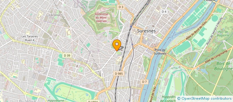 localisation de l'entreprise MONSIEUR LOUIS SUAU à SURESNES