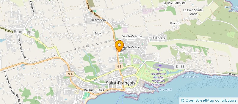 localisation de l'entreprise MONSIEUR LOUIS SUEDOIS à SAINT-FRANCOIS