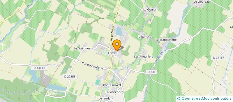 localisation de l'entreprise MONSIEUR LOUIS SUREAU à THORS