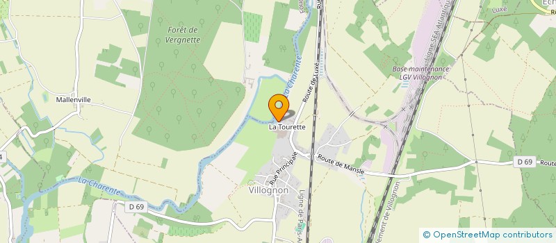 localisation de l'entreprise MONSIEUR LOUIS SUTRE à VILLOGNON