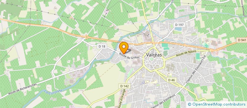 localisation de l'entreprise MONSIEUR LOUIS TARDIEU  GRILLON