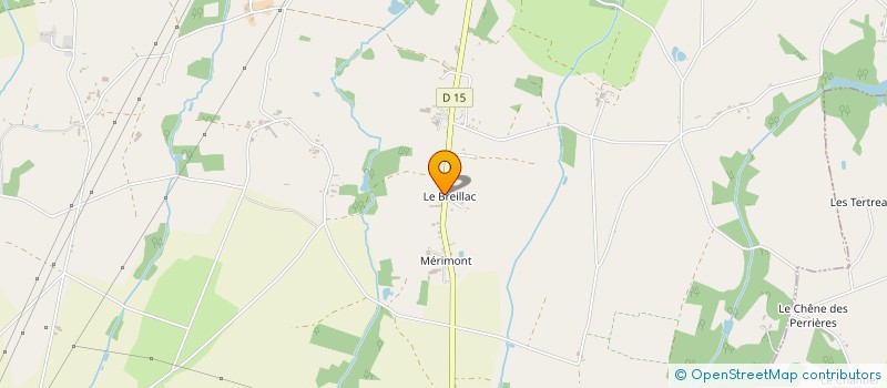 localisation de l'entreprise MONSIEUR LOUIS TAUGAIN  FAY DE BRETAGNE