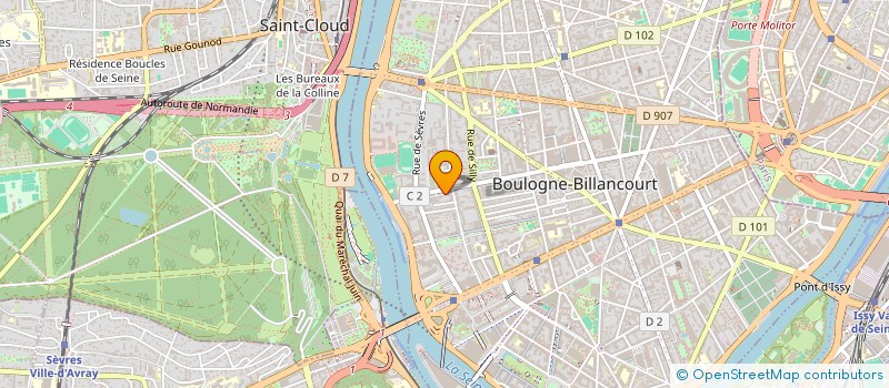 localisation de l'entreprise MONSIEUR LOUIS TAUPIN  BOULOGNE-BILLANCOURT