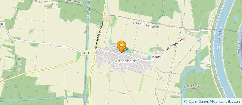 localisation de l'entreprise MONSIEUR LOUIS TECLA  ARTZENHEIM