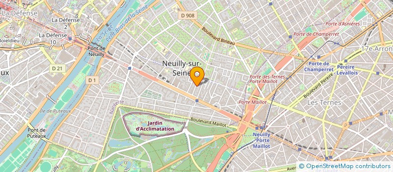 localisation de l'entreprise MONSIEUR LOUIS TEMPE à NEUILLY-SUR-SEINE
