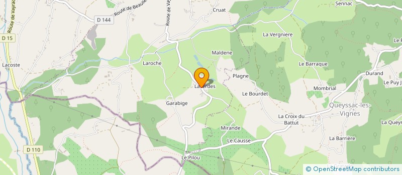 localisation de l'entreprise MONSIEUR LOUIS TERRIEUX  VEGENNES