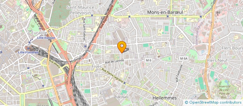 localisation de l'entreprise MONSIEUR LOUIS TERRIOU à LILLE