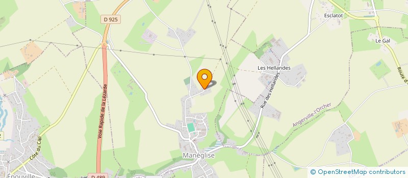 localisation de l'entreprise MONSIEUR LOUIS TETREL  MANEGLISE