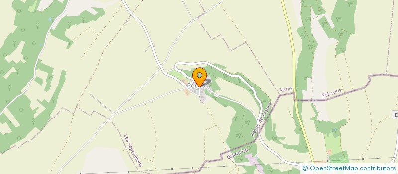 localisation de l'entreprise MONSIEUR LOUIS-THEO FERTE  LES SEPTVALLONS