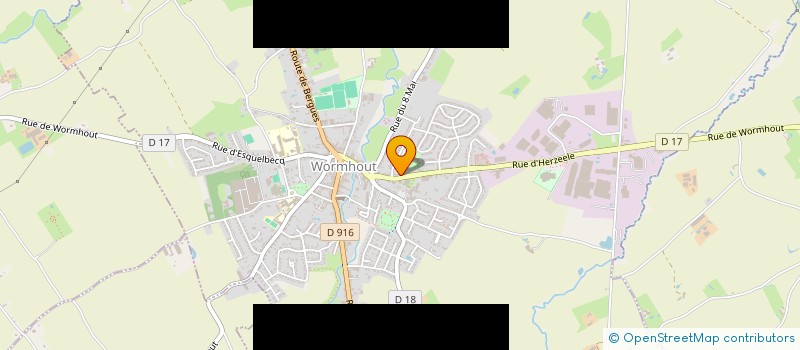 localisation de l'entreprise MONSIEUR LOUIS THERLONGE à WORMHOUT