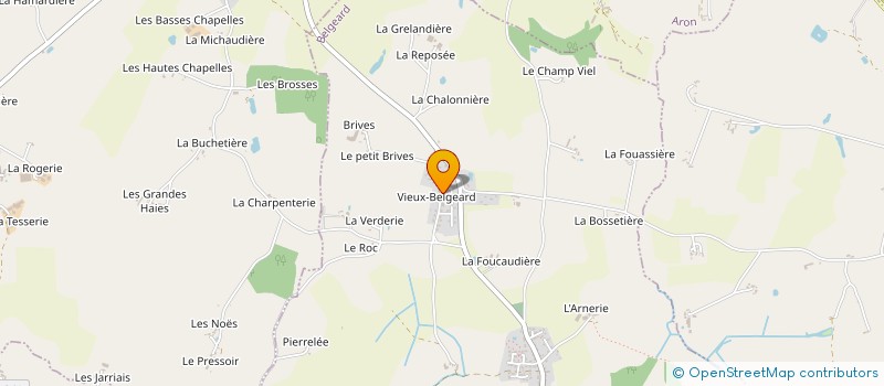 localisation de l'entreprise MONSIEUR LOUIS THOMAS à LA CHAPELLE-AU-RIBOUL